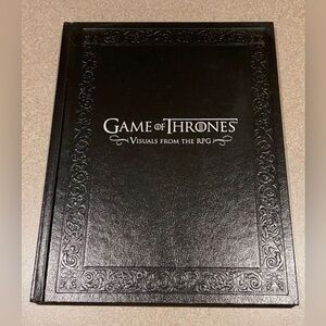 Game Of Thrones Visuals FromThe RPG Game Hardcover Art Book Memorabilia
